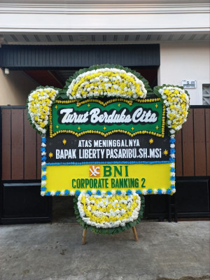 Papan Bunga Duka di Mangga Besar