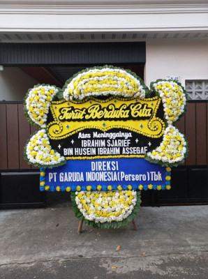 Papan Bunga Duka di Mangga Besar