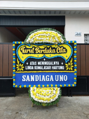 Papan Bunga Duka di Mangga Besar