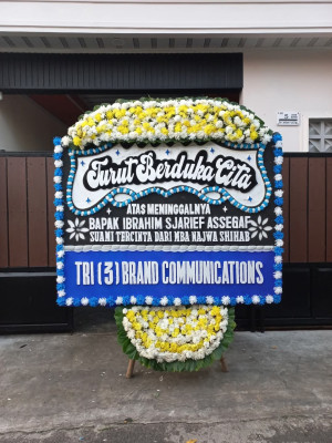 Papan Bunga Duka di Mangga Besar